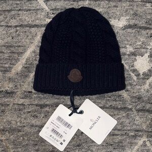 Moncler Dark navy Knit Beanie